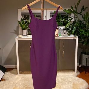 LIKELY Purple fitted dress NWT Size 00